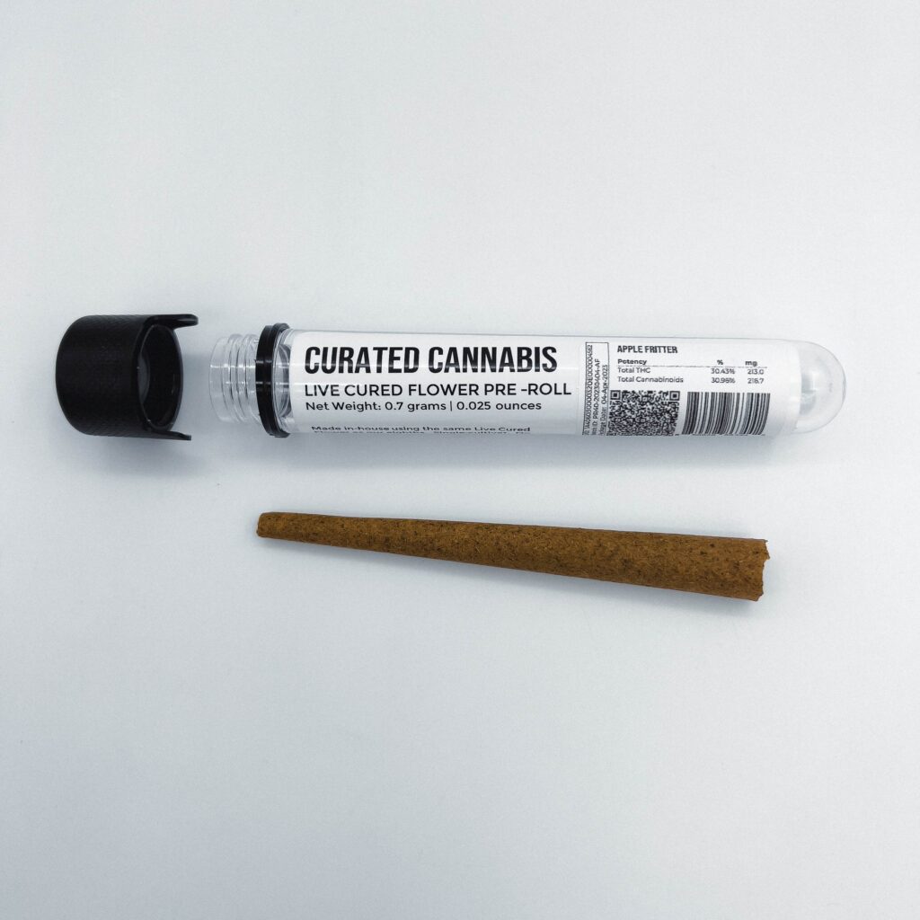 "Curated Cannabis Mini Blunt"